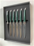 Augusta National Ltd Ed Forge de Laguiole Table Knife Set in Original Box
