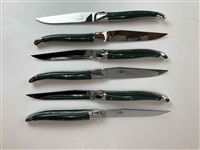 Augusta National Ltd Ed Forge de Laguiole Table Knife Set in Original Box
