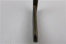 Unmarked Brass Putter w/Light Head Stamp & Shaft Stamp