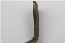 Unmarked Brass Putter w/Light Head Stamp & Shaft Stamp