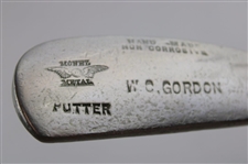 W. C. Gordon Hand Made Non Corrosive Monel Metal Putter