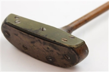 Spalding & Bros Gold Medal Putter W/ Shaft Stamp