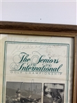 Arnie, Gary, Casper & More Signed 1987 Seniors International Golf Championship Memorabilia Collage - Framed JSA ALOA
