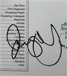 Rory McIlroy Signed Augusta National Golf Club Scorecard PSA/DNA Certified Mint 9