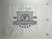 Graeme McDowell Signed 2010 US Open at Pebble Beach Embroidered Flag JSA ALOA