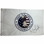 Michael Campbell Signed 2005 US Open at Pinehurst Embroidered Flag JSA ALOA