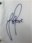 Justin Rose Signed 2013 US Open at Merion Embroidered Flag JSA ALOA