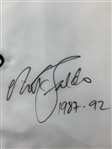 Nick Faldo Signed Muirfield Golf Pin Flag with 1987-92 Inscription JSA ALOA