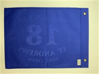 Jack Nicklaus Signed 2005 Open Championship at St. Andrews Flag JSA ALOA