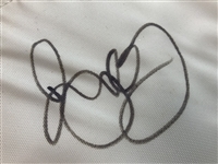 Rory McIlroy Signed 2012 PGA at Kiawah Ocean Course Embroidered White Flag JSA ALOA