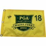 Rich Beem Signed 2002 PGA Championship at Hazeltine Flag JSA ALOA