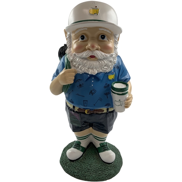 2023 Masters Tournament Ltd Ed Full Size Patron Gnome w/Blue Shirt in Original Box