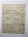1937 USGA Chairman Signed Letter to U.S. Amateur Champion Estelle Lawson Page