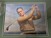 Bobby Jones Signed 1948 Letter to Coca-Cola Exec Photo Display - Framed JSA #B60831