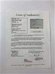 Bobby Jones Signed 1948 Letter to Coca-Cola Exec Photo Display - Framed JSA #B60831