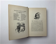Three Volumes: Evans, C. Golf Book (1921); USGA Year Book (1909); and Golf Stories (c. 1907).