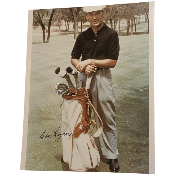 Ben Hogan Signed Photo JSA ALOA