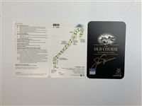 Jack Nicklaus Signed St Andrews Old Course Scorecard JSA #Z70244