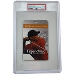 2003 Tiger Woods Clinic at the Buick Open PSA 8 NM-MT Full Ticket