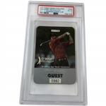 2002 Target World Challenge Guest Pass Tiger Woods PSA VG-EX 4