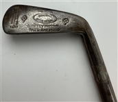 c.1912 A.G. Spalding and Bros. Seely Patent Hosel Gold Medal Iron Golf Club