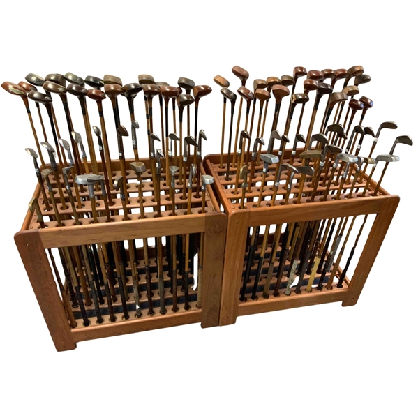 Curated Collection of Over Two-Hundred & Fifty (250) Vintage Spalding Co. Golf Clubs