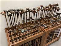 Curated Collection of Over Two-Hundred & Fifty (250) Vintage Spalding Co. Golf Clubs