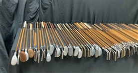Curated Collection of Over Two-Hundred & Fifty (250) Vintage Spalding Co. Golf Clubs