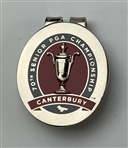 A Trio of Senior PGA Championship Money Clips, 2009-2010 Canterbury & Colorado