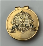 A Trio of U.S. Senior Open Gold-Tone Money Clips, 1996-2001