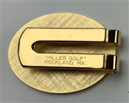 A Trio of U.S. Senior Open Gold-Tone Money Clips, 1996-2001