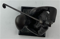 Bronze Figure of a Golfer in the Style of Hal Ludlow