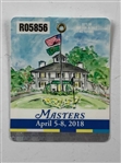 A Collection of Twenty-One Masters Tournament SERIES Badges 2004-2025