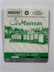 A Collection of Twenty-One Masters Tournament SERIES Badges 2004-2025