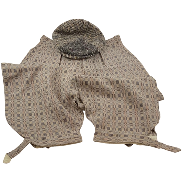 Original Period Pair of knickers and wool cap perfect for hickory play