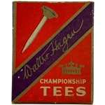 Box of Walter Hagen Golf Tees
