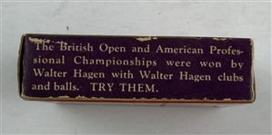 Box of Walter Hagen Golf Tees