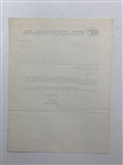 Jack Nicklaus Signed Letter on His Business Letterhead JSA ALOA