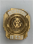 Pair of Consecutive Year Western Golf Association Junior Amateur Contestant Badges from 1940 and 1941 