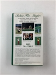 Two 1986 Masters Tournament Commemorative Items Including VHS and Scorer Badge