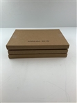 Three Augusta National Masters Annual Books for 2019 2021 and 2022 in Original Sealed Boxes