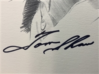 Tom Shaw, Doug Sanders, and Bob Murphy Signed William Van Zandt Offset Lithographs JSA ALOA