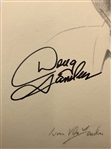 Larry Mize and Doug Sanders Signed William Van Zandt Limited Edition Golf Portraits JSA ALOA