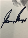 Bernhard Langer and Gary Player Signed William Van Zandt Limited Edition Golf Portraits JSA ALOA