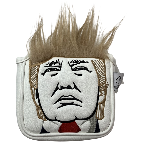Pins and Aces Donald Trump Caricature Mallet Putter Golf Headcover