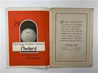1925 PGA Championship at Olympia Fields Program - Walter Hagen Win - Only Known Publicly Offered Example!