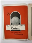 1925 PGA Championship at Olympia Fields Program - Walter Hagen Win - Only Known Publicly Offered Example!