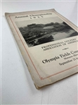 1925 PGA Championship at Olympia Fields Program - Walter Hagen Win - Only Known Publicly Offered Example!