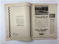1925 PGA Championship at Olympia Fields Program - Walter Hagen Win - Only Known Publicly Offered Example!