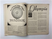1925 PGA Championship at Olympia Fields Program - Walter Hagen Win - Only Known Publicly Offered Example!